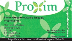 Proxim Grégoire et Thibault